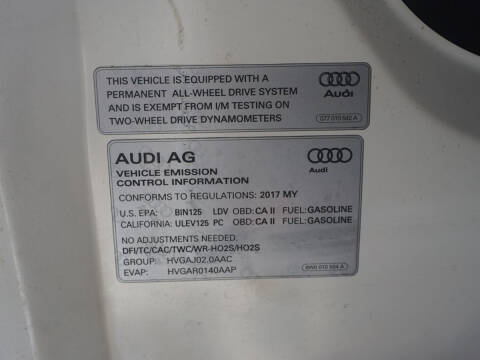 2017 Audi A4 2.0T quattro Premium Plus