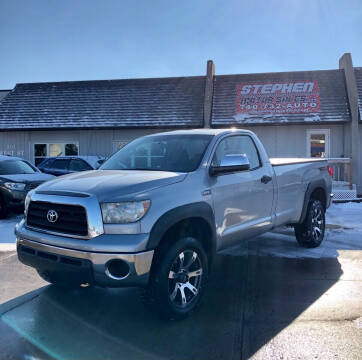 2008 Toyota Tundra for sale at Stephen Motor Sales LLC in Caldwell OH