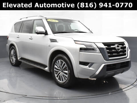 2021 Nissan Armada for sale at Elevated Automotive in Merriam KS
