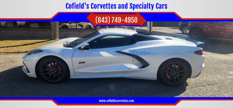 2023 Chevrolet Corvette for sale at Cofield's Corvettes and Specialty Cars in Summerville SC