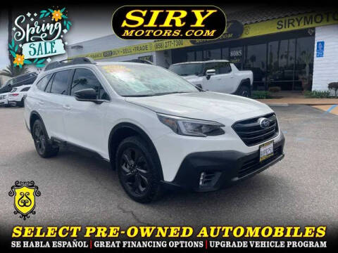 2021 Subaru Outback Onyx Edition XT