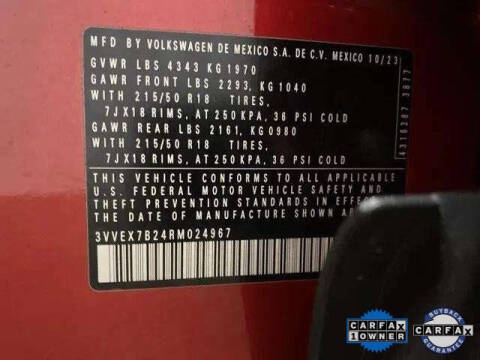 2024 Volkswagen Taos SE