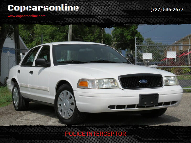2011 Ford Crown Victoria for sale at Copcarsonline in Largo FL