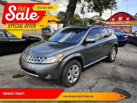 2006 Nissan Murano for sale at Advance Import in Tampa FL