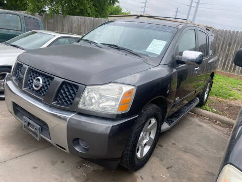 2007 Nissan Armada for sale at Buy-Fast Autos in Houston TX