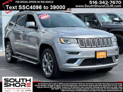 2019 Jeep Grand Cherokee for sale at South Shore Chrysler Dodge Jeep Ram in Inwood NY