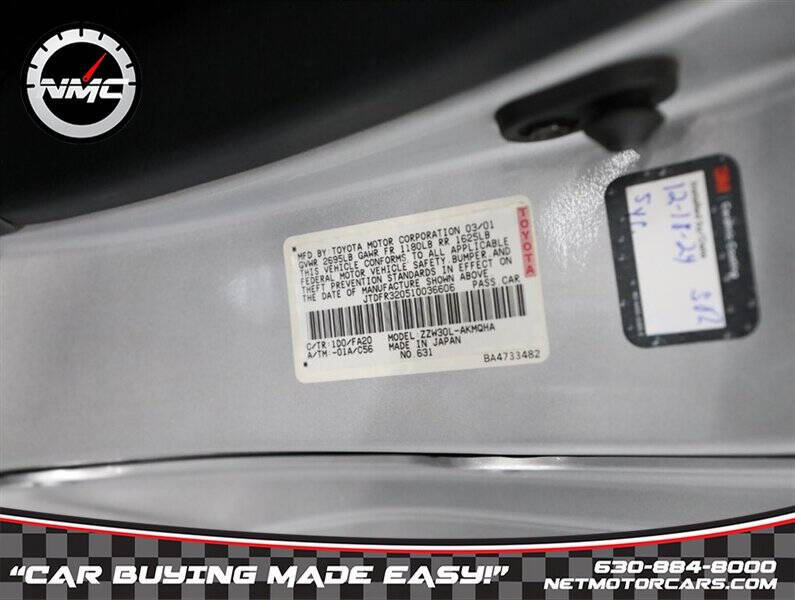 2001 Toyota MR2 Spyder