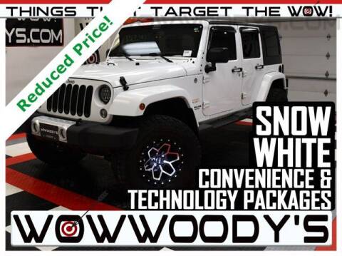 2015 Jeep Wrangler Unlimited for sale at WOODY'S AUTOMOTIVE GROUP in Chillicothe MO