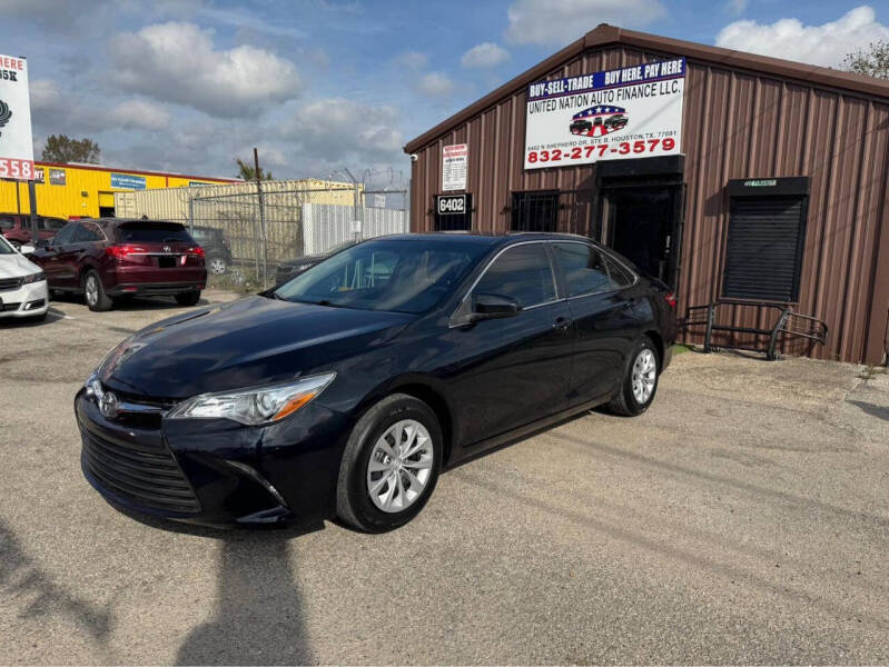 2016 Toyota Camry for sale at KLB AUTO SALE in Houston TX