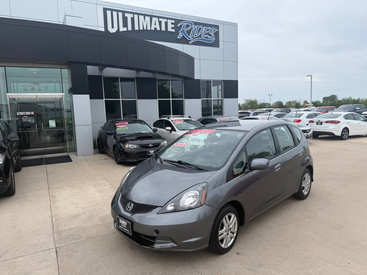 Dk. Gray 2013 Honda Fit Base Base 4dr Hatchback 5A 1