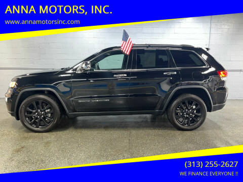 2020 Jeep Grand Cherokee for sale at ANNA MOTORS, INC. in Detroit MI