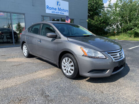 2015 Nissan Sentra for sale at Rome Motors in Manchester NH