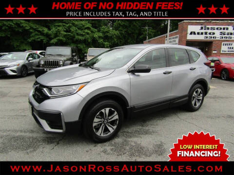 2021 Honda CR-V for sale at Jason Ross Auto Sales in Burlington NC