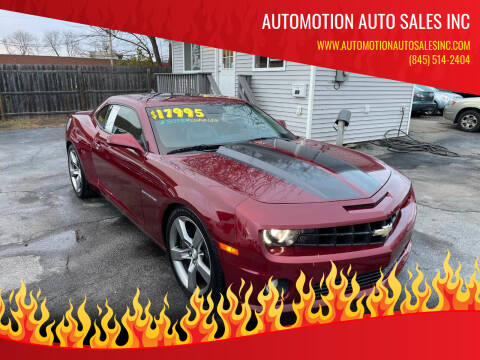 2011 Chevrolet Camaro for sale at Automotion Auto Sales Inc in Kingston NY
