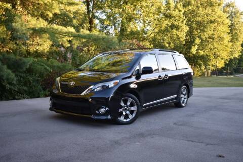 2012 Toyota Sienna for sale at Alpha Motors in Knoxville TN