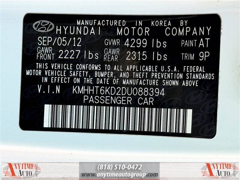 2013 Hyundai Genesis Coupe 2.0T