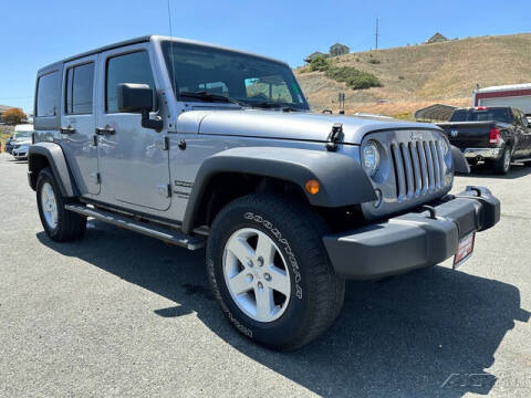2017 Jeep Wrangler Unlimited for sale at Guy Strohmeiers Auto Center in Lakeport CA