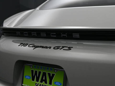 2018 Porsche 718 Cayman GTS