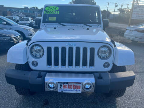 2018 Jeep Wrangler JK Sahara
