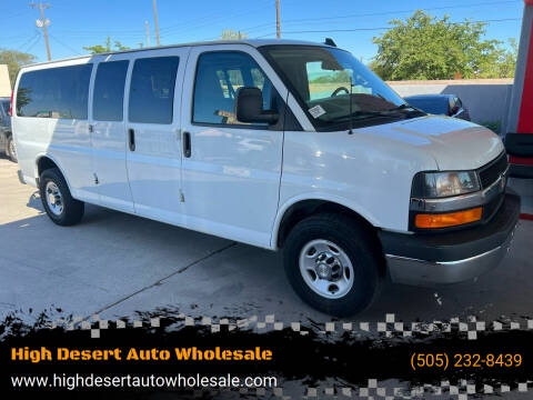 2016 Chevrolet Express for sale at High Desert Auto Wholesale in Albuquerque NM