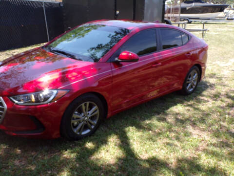 2017 Hyundai Elantra for sale at LANCASTER'S AUTO SALES INC in Fruitland Park FL