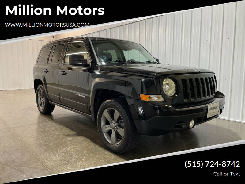2015 Jeep Patriot for sale at Million Motors in Adel IA