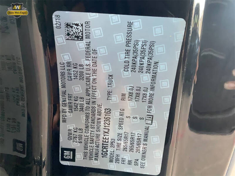 2018 Chevrolet Colorado ZR2