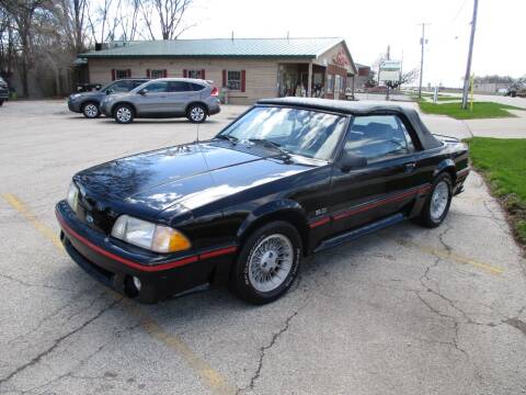 1987 Ford Mustang for sale at RJ Motors in Plano IL