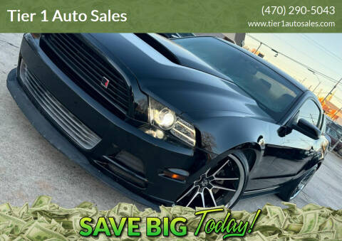 2014 Ford Mustang for sale at Tier 1 Auto Sales in Gainesville GA