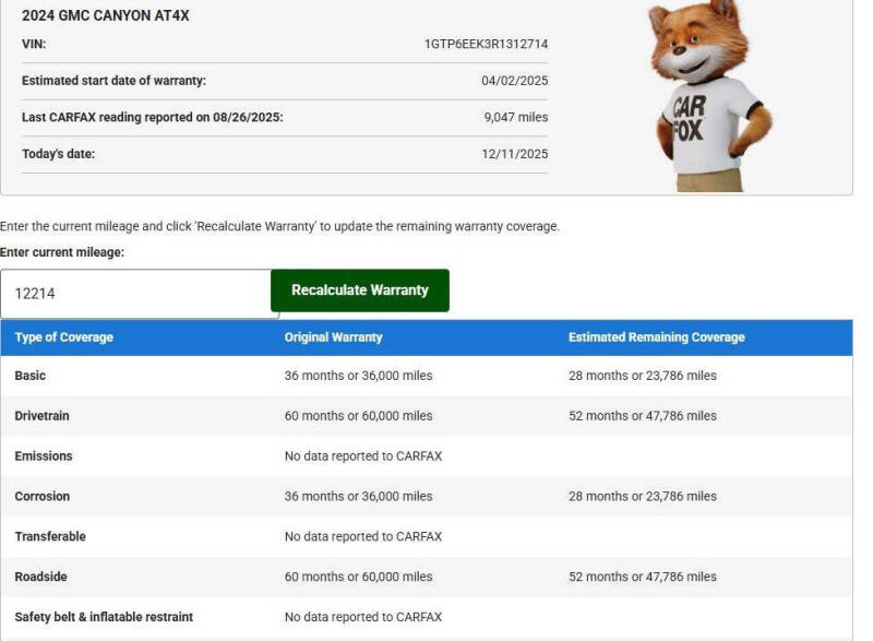 2024 GMC Canyon AT4X