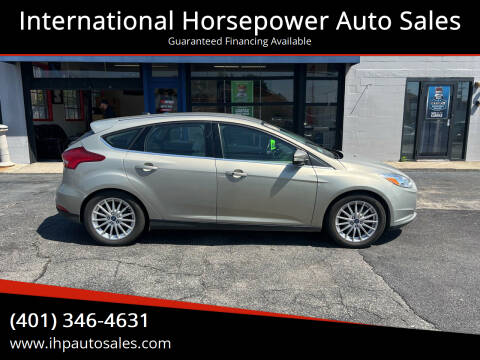 2015 Ford Focus for sale at International Horsepower Auto Sales in Warwick RI