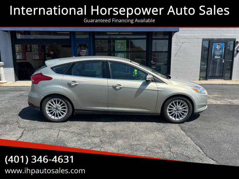 2015 Ford Focus for sale at International Horsepower Auto Sales in Warwick RI