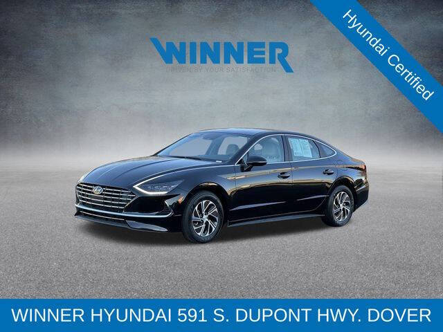 2023 Hyundai Sonata Hybrid Blue