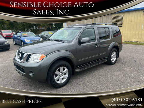 2008 Nissan Pathfinder for sale at Sensible Choice Auto Sales, Inc. in Longwood FL