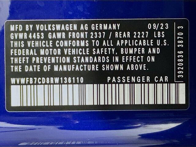 2024 Volkswagen Golf R 4Motion