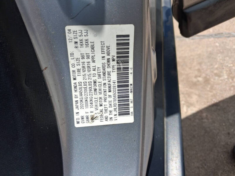 2005 Honda CR-V LX