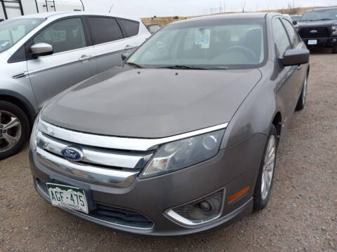 2011 Ford Fusion Hybrid for sale at PYRAMID MOTORS - Pueblo Lot in Pueblo CO