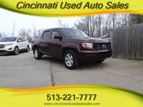 2008 Honda Ridgeline for sale at Cincinnati Used Auto Sales in Cincinnati OH