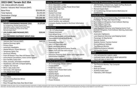 2023 GMC Terrain SLE