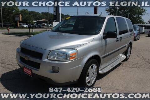 2008 Chevrolet Uplander for sale at Your Choice Autos - Elgin in Elgin IL