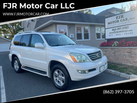 2007 Lexus GX 470 for sale at FJR Motor Car LLC in Mine Hill NJ
