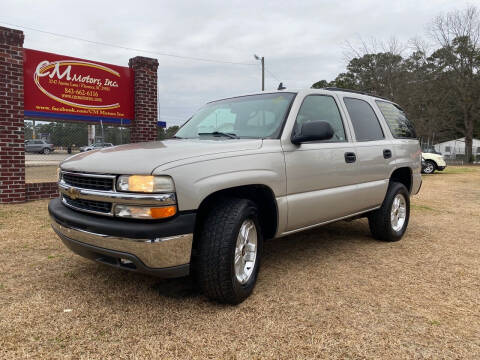 2006 Chevrolet Tahoe for sale at C M Motors Inc in Florence SC