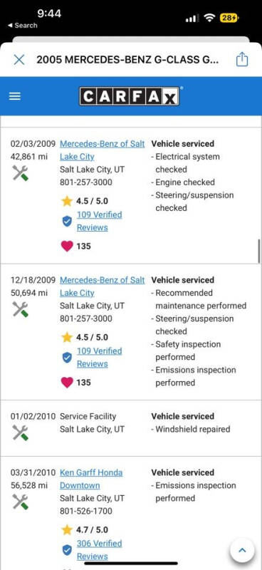2005 Mercedes-Benz G-Class G 55 AMG