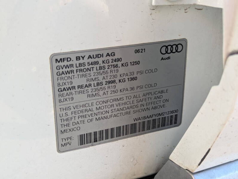 2021 Audi Q5 quattro Premium Plus 45 TFSI