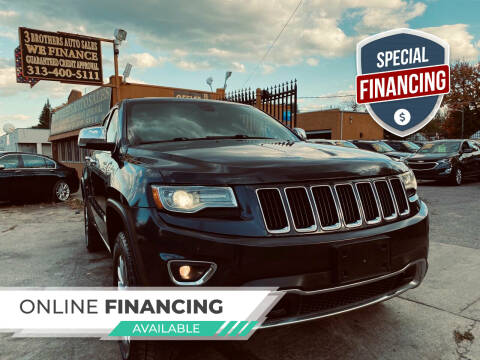 2014 Jeep Grand Cherokee for sale at 3 Brothers Auto Sales Inc in Detroit MI