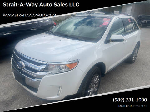 2014 Ford Edge for sale at Strait-A-Way Auto Sales LLC in Gaylord MI
