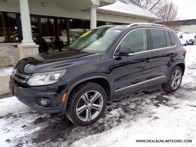 2017 Volkswagen Tiguan for sale at DEALS UNLIMITED INC in Portage MI