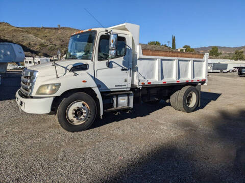 2016 Hino 268 16 Ft  Dump Truck