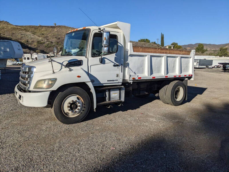 2016 Hino 268 16 Ft  Dump Truck