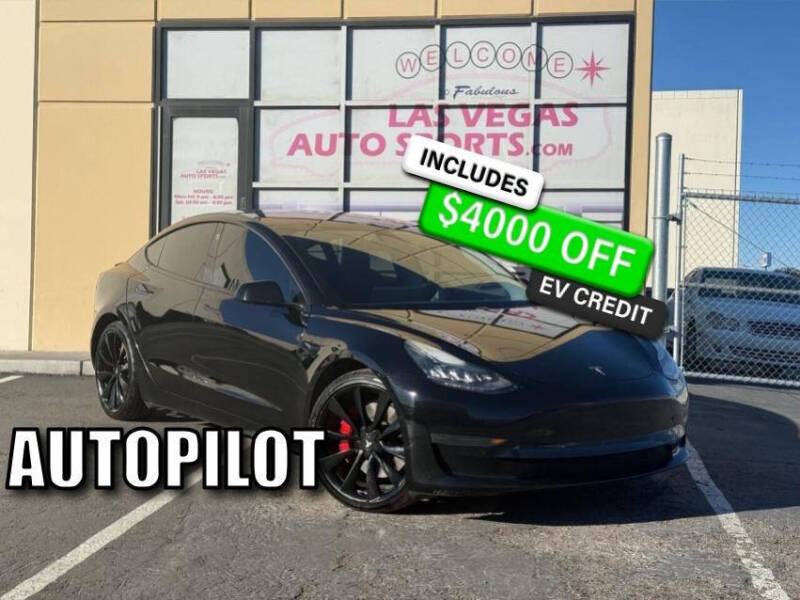 2018 Tesla Model 3 for sale at Las Vegas Auto Sports in Las Vegas NV